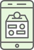 Online Donation Vector Icon Design