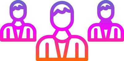 Community Work Vector Icon Design
