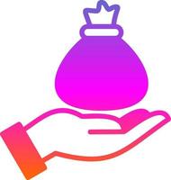 Fund Raising Vector Icon Design