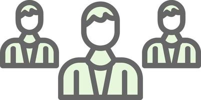 Community Work Vector Icon Design