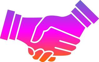 Handshake Vector Icon Design