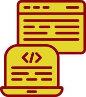 Backend Development Vector Icon Design