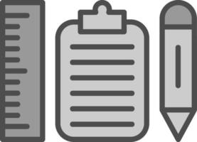 Project Plan Vector Icon Design
