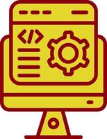 Software Developer Vector Icon Design
