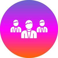 Community Work Vector Icon Design