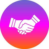 Handshake Vector Icon Design