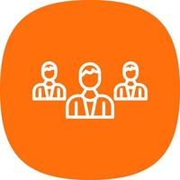 Community Work Vector Icon Design