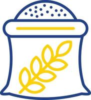 Wheat Sack Vector Icon Design