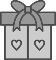 Gift Box Vector Icon Design