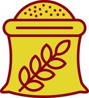 Wheat Sack Vector Icon Design