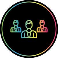 Community Work Vector Icon Design