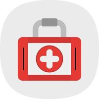 First Aid Kit Vector Icon Design