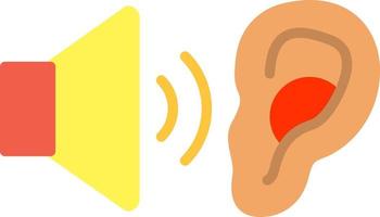 Noise Pollution Vector Icon Design