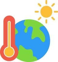 Global Warming Vector Icon Design