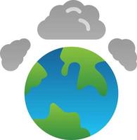 Atmospheric Pollution Vector Icon Design