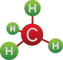 Methane Vector Icon Design