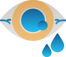 diseño de icono de vector de conjuntivitis