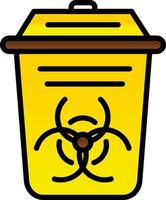 Toxic Waste Vector Icon Design
