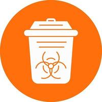 Toxic Waste Vector Icon Design