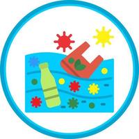 Ocean Waste Vector Icon Design