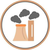 diseño de icono de vector de contaminación del aire