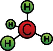 Methane Vector Icon Design