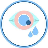 diseño de icono de vector de conjuntivitis