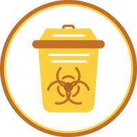 Toxic Waste Vector Icon Design