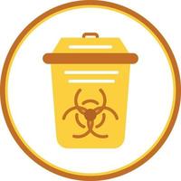 Toxic Waste Vector Icon Design