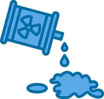 Chemical Spill Vector Icon Design