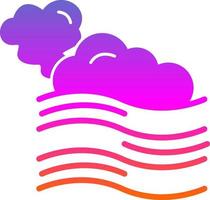 Fog Vector Icon Design