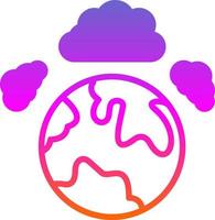 Atmospheric Pollution Vector Icon Design
