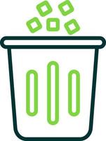 Litter Vector Icon Design