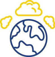 Atmospheric Pollution Vector Icon Design