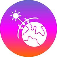 Greenhouse Effect Vector Icon Design