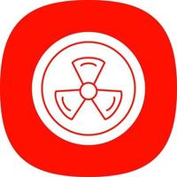 Radiation Vector Icon Design