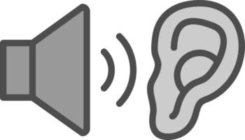 Noise Pollution Vector Icon Design