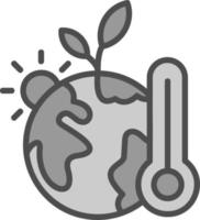 Climate Change Vector Icon Design