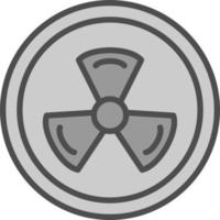 Radiation Vector Icon Design