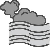 Fog Vector Icon Design