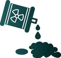 Chemical Spill Vector Icon Design