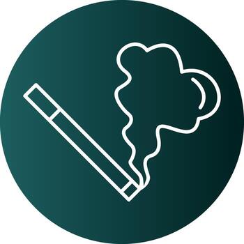 Smoke Vector Icon Design