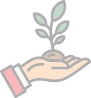 Save Plants Vector Icon Design