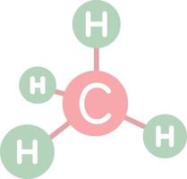 Methane Vector Icon Design