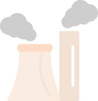 Chimney Pollution Vector Icon Design