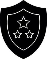 Crest Vector Icon Design