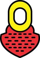 Chainmail Vector Icon Design