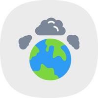 Atmospheric Pollution Vector Icon Design