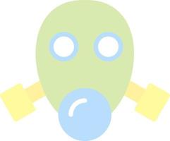 Gas Mask Vector Icon Design