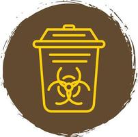 Toxic Waste Vector Icon Design